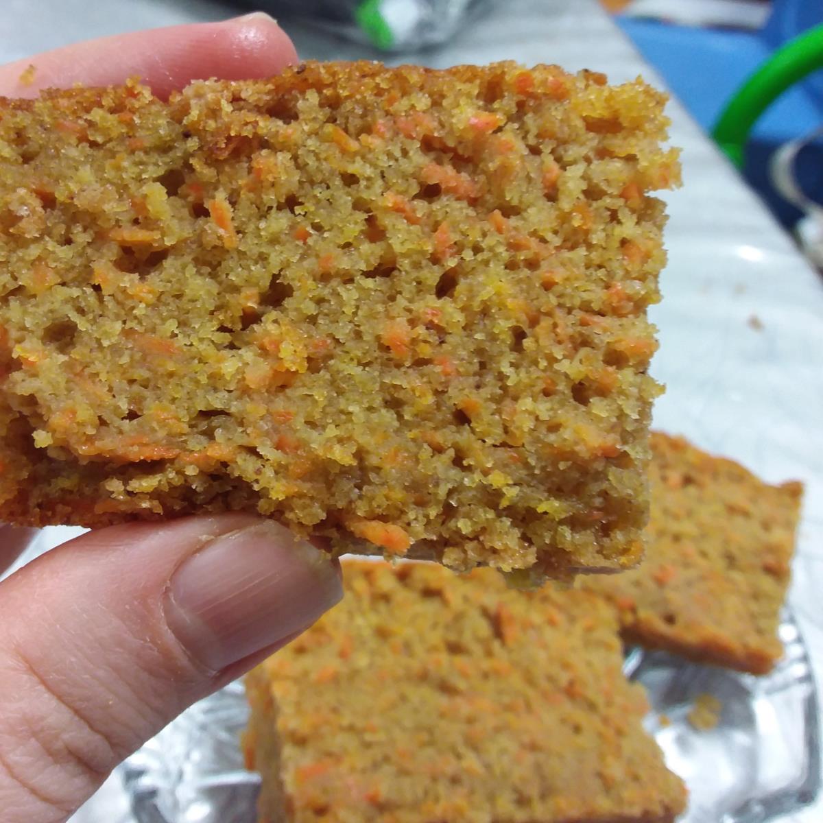 עוגת גזר מקמח כוסמין מלא 