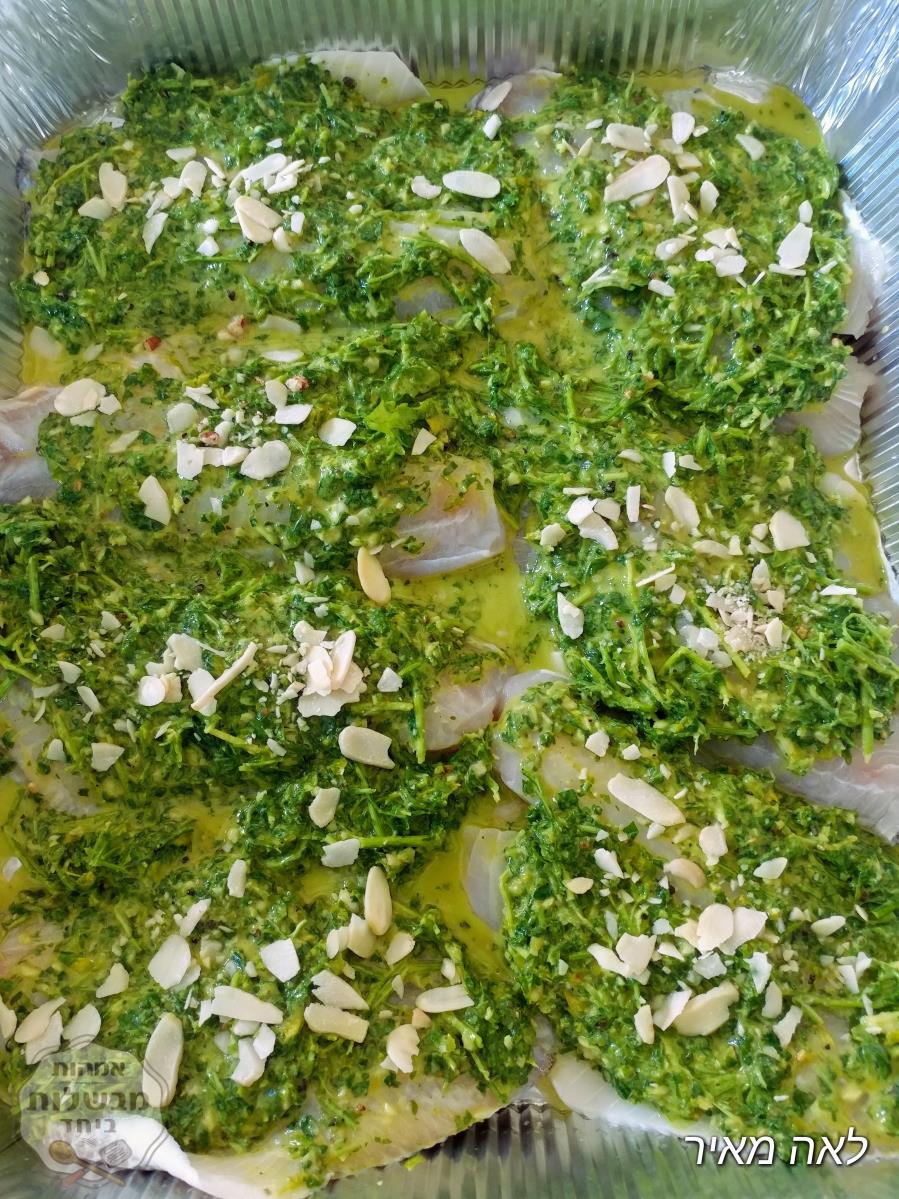 דגים בציפוי קראסט פיקנטי של סבתא לאה 