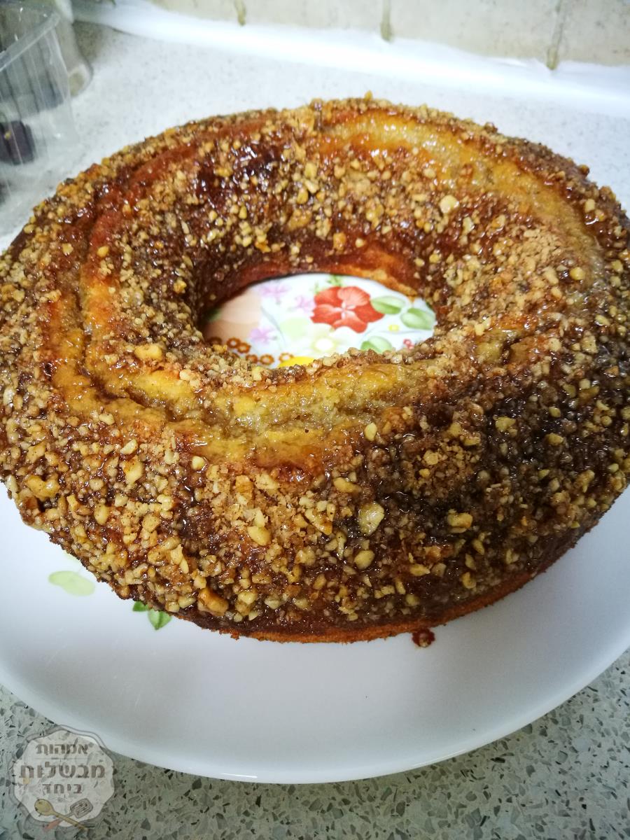עוגת מייפל בחושה