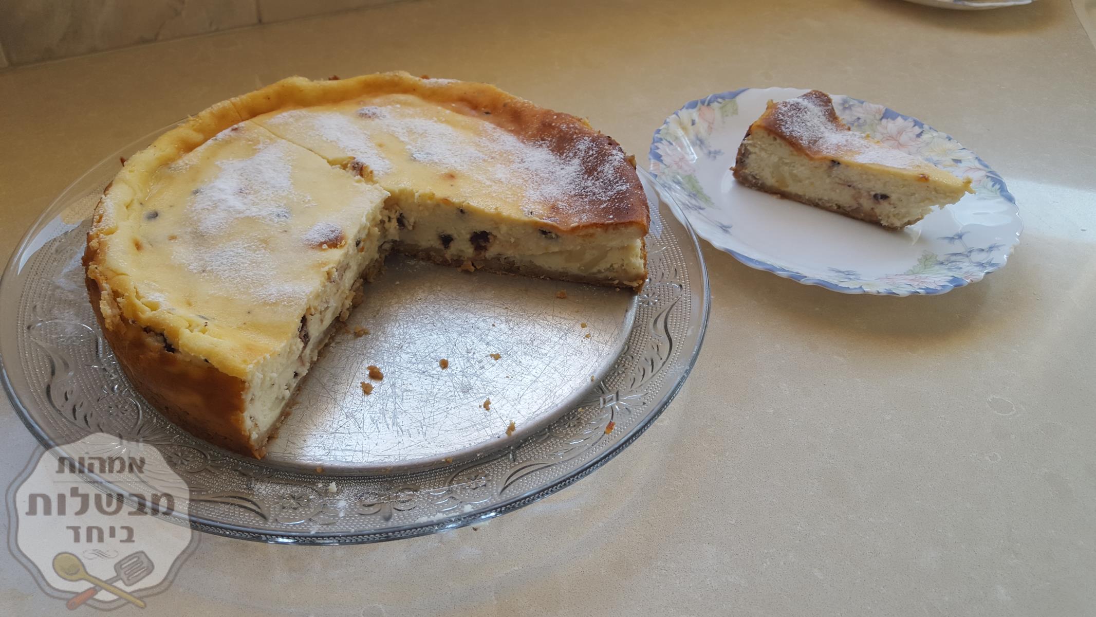עוגת גבינה שלא צונחת