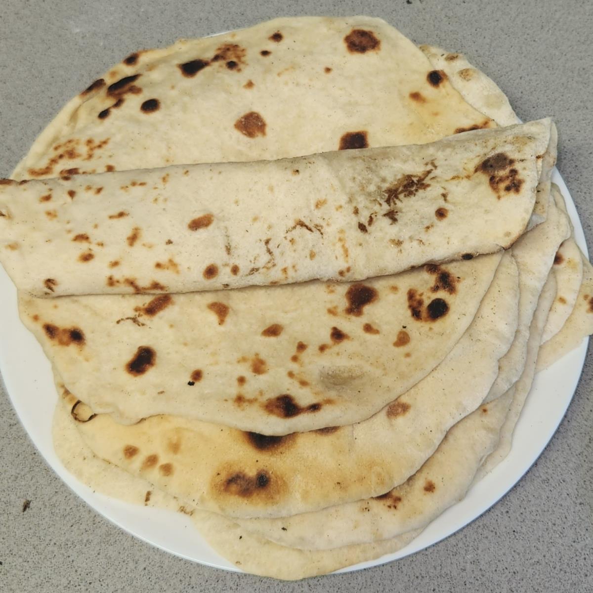 לאפות ביתיות  על הגז