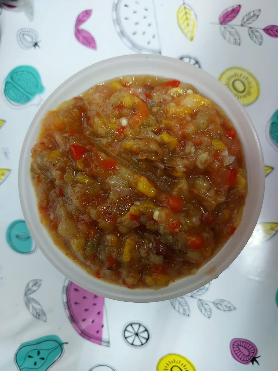 סלט חצילים מבושל