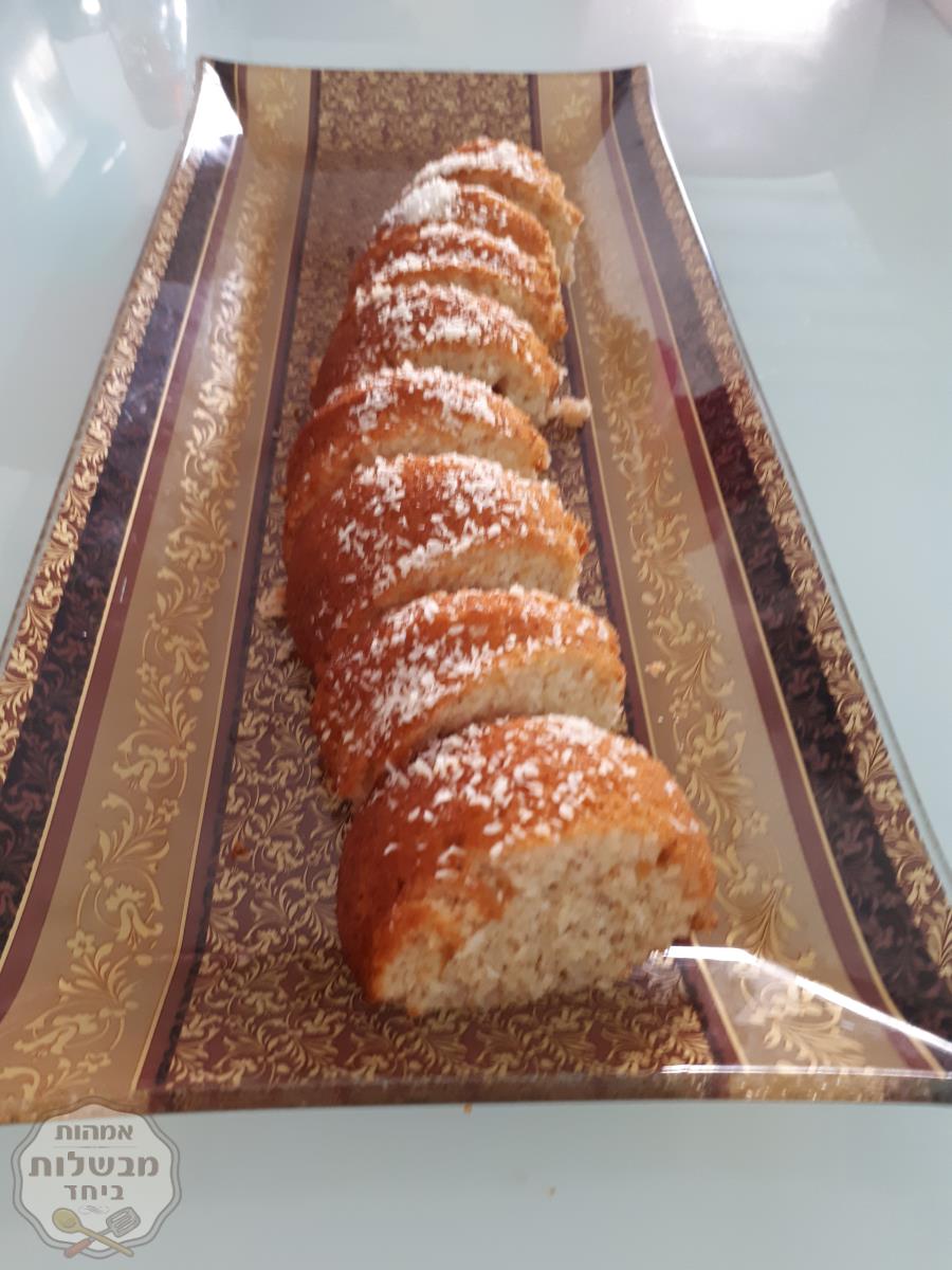 עוגת לימון קוקוס דבש