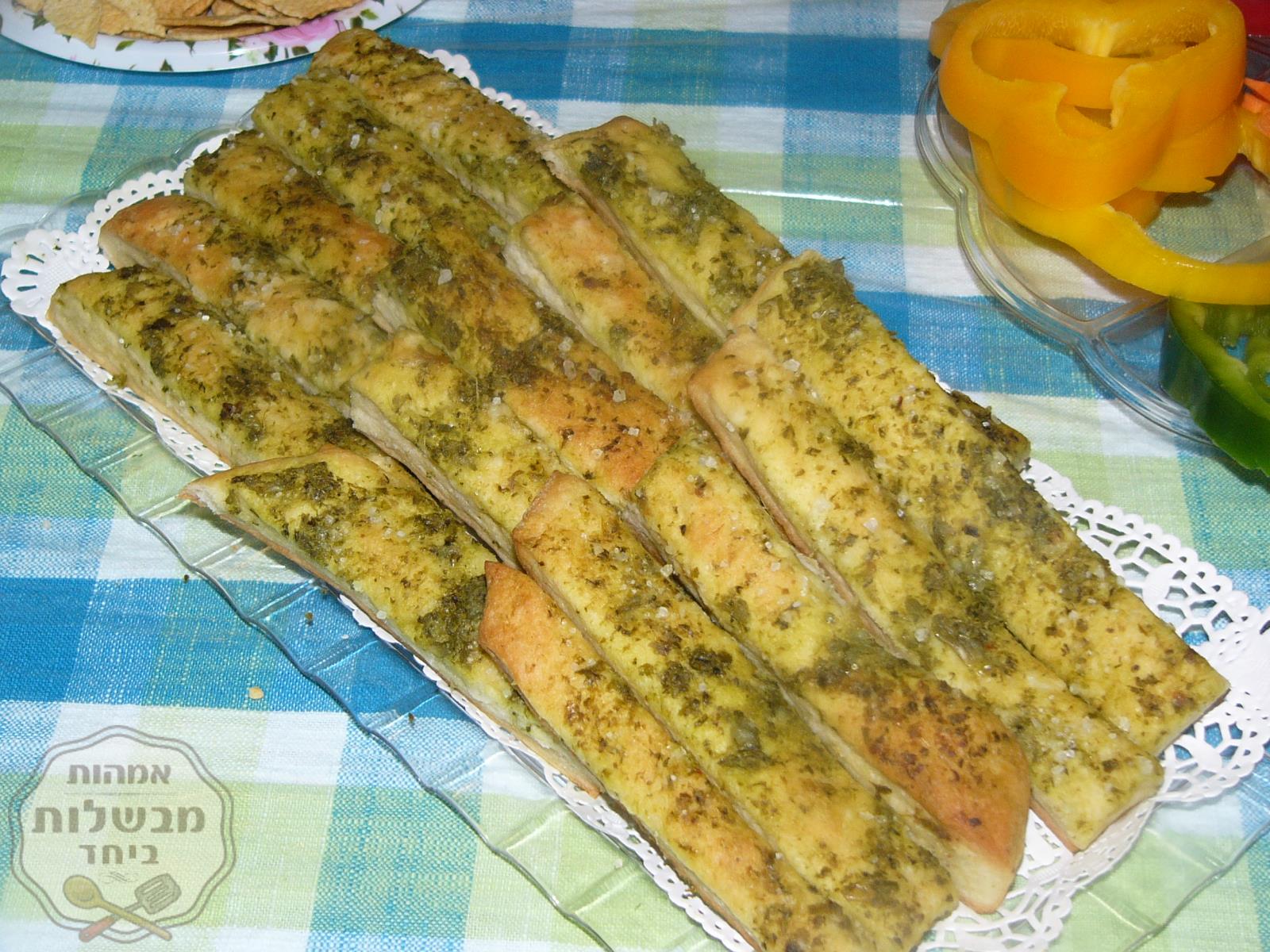 אצבעות לחם שום