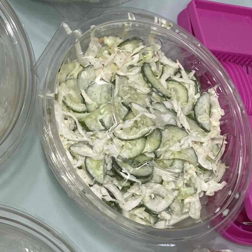 סלט כרוב עם מלפפון מרענן👩‍🍳