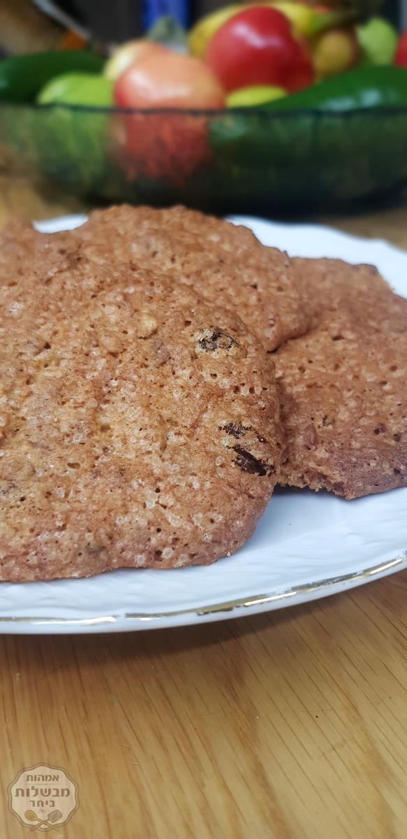 עוגיות גרנולה משגעות ב- 5 דק' הכנה