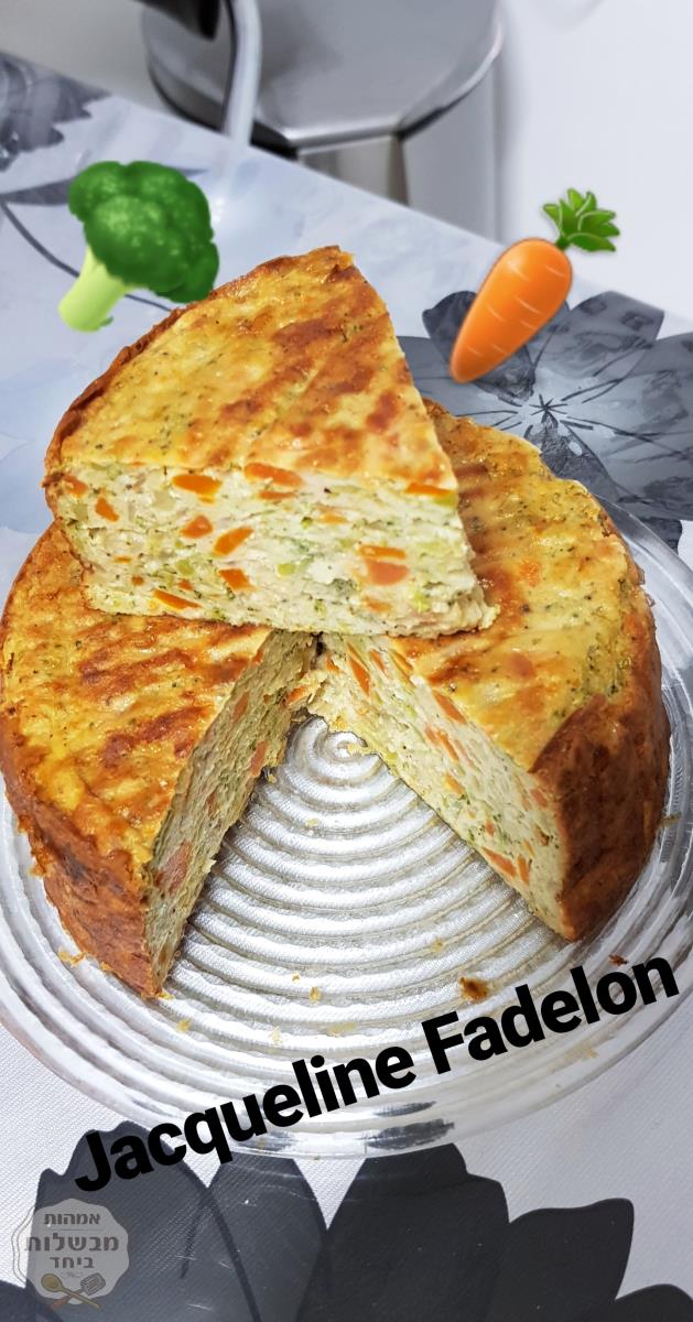 פשטידת ברוקולי וגזר