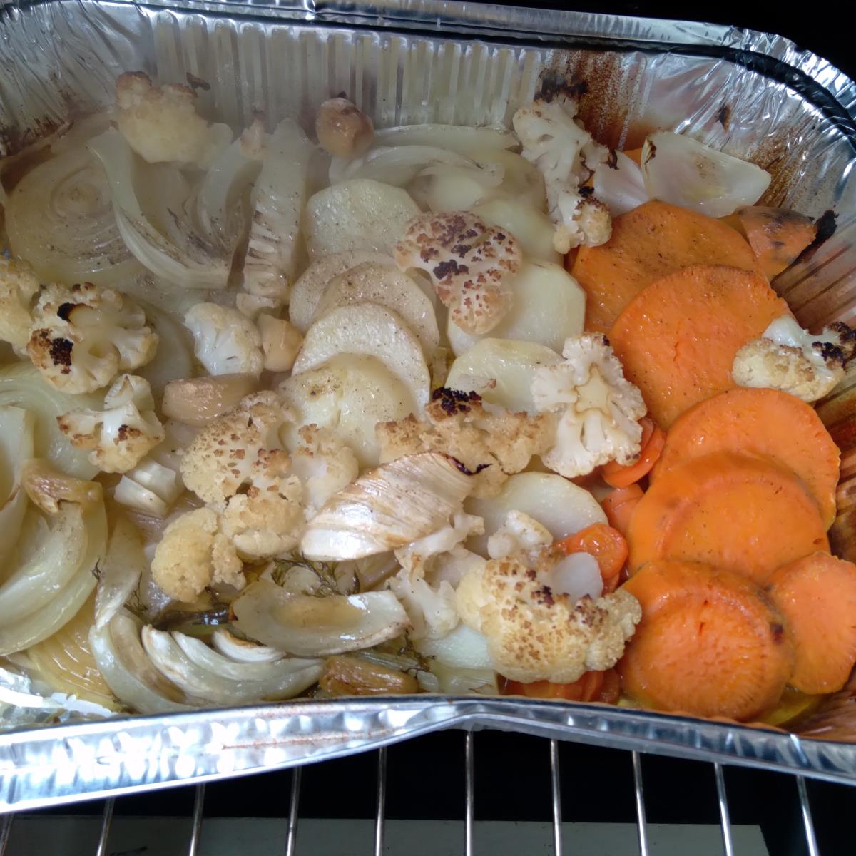 ירקות בתנור🧄🧅🥔🥕