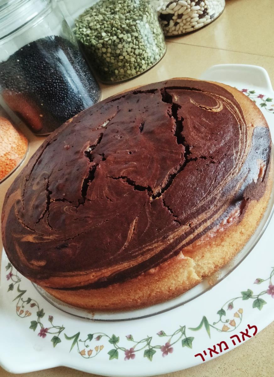 עוגת שיש ממכרת ללא גלוטן וגם כשרה לפסח של סבתא לאה
