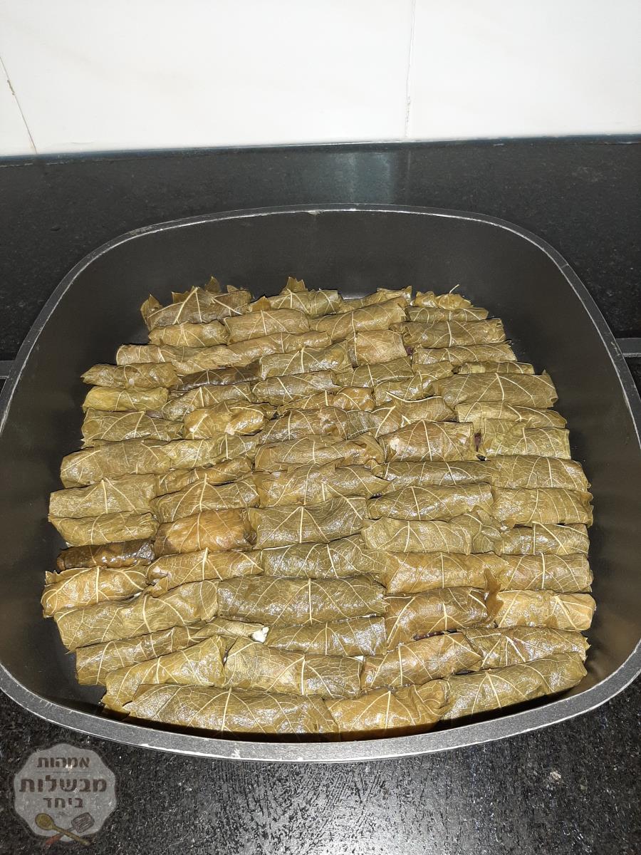 עלי גפן ממולאים באורז