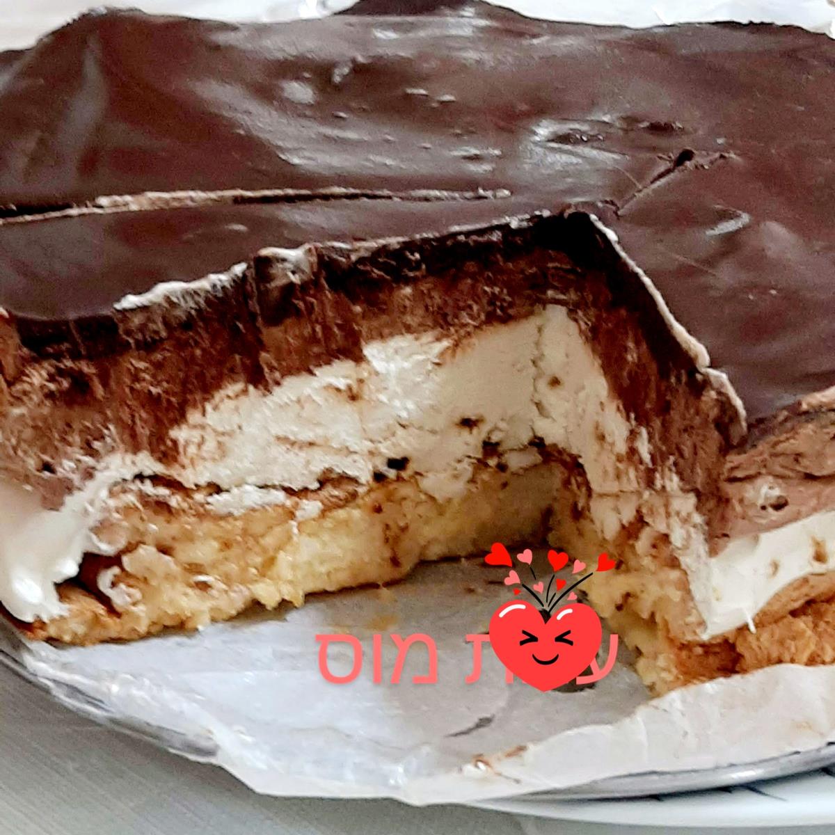 עוגת מוס בשכבות לפסח ולאירועים מיוחדים