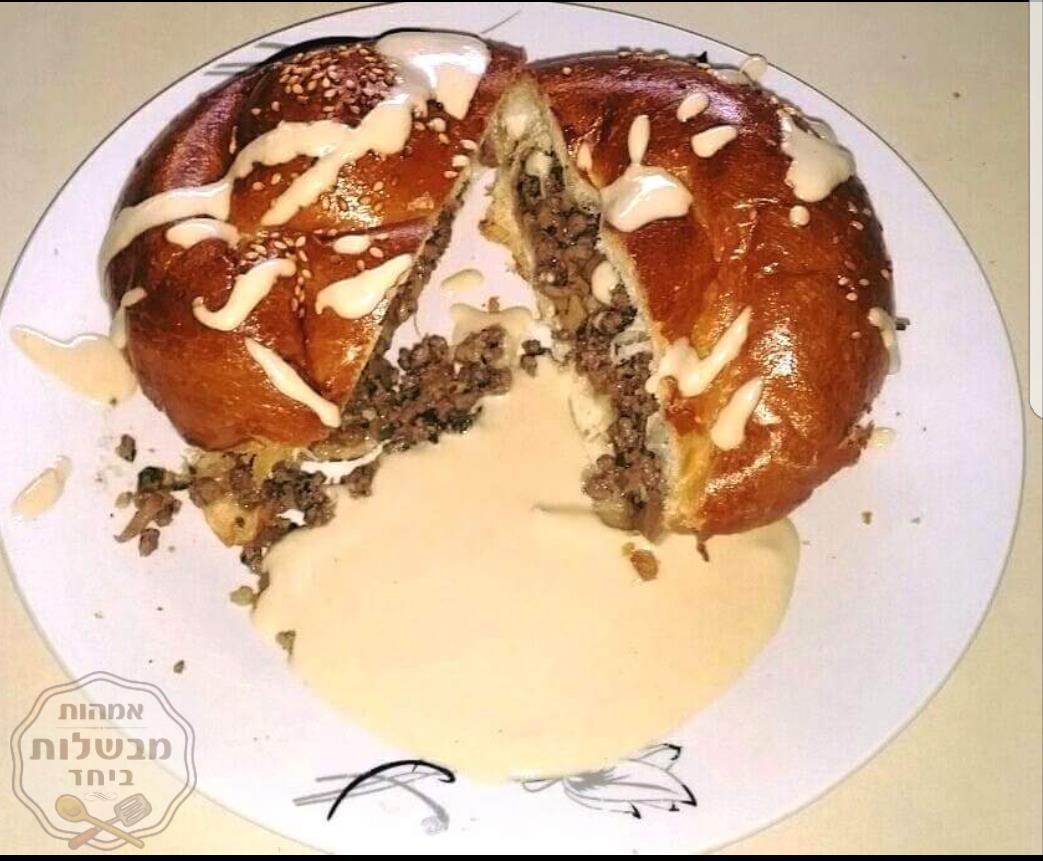 לחמניות ממולאות בבשר ופיטריות
