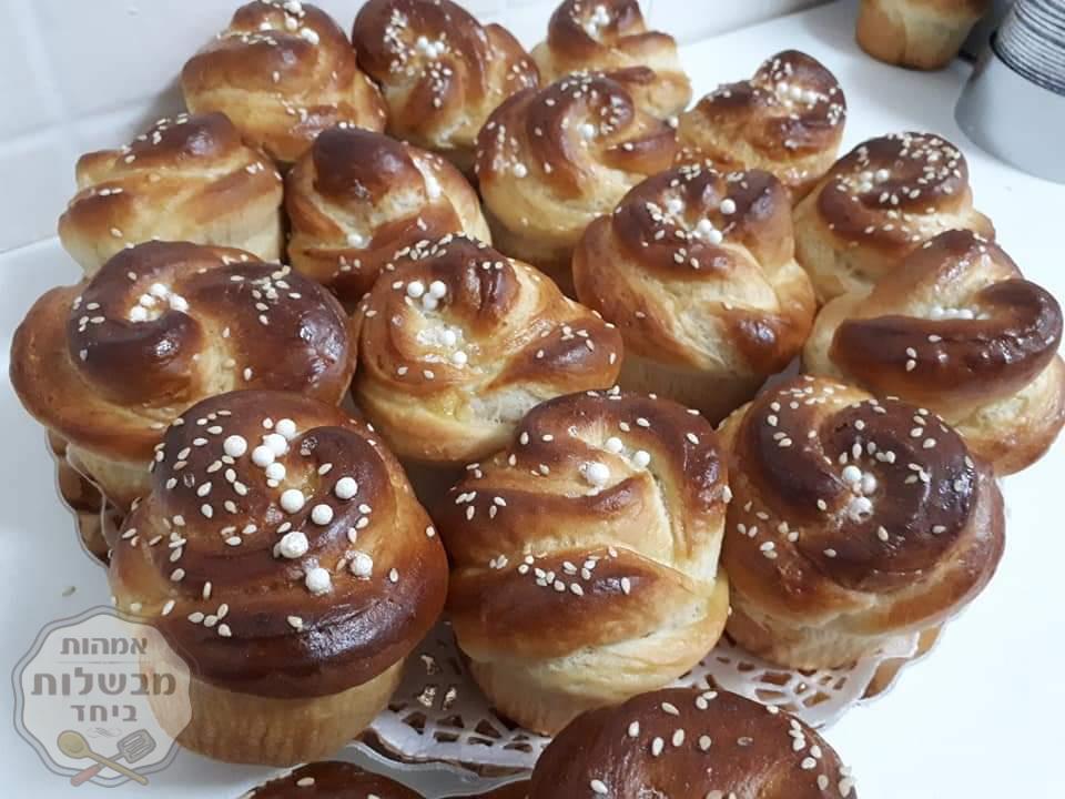 לחמניות פרח מתוקות😍