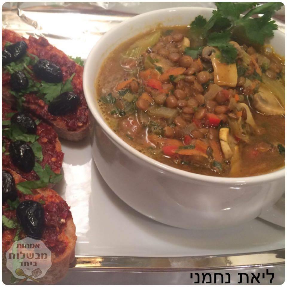 מרק עדשים מושלם