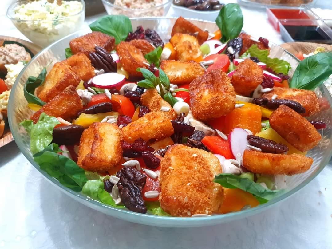 סלט חלומי משגע עם רוטב וינגרט מעלף😍
