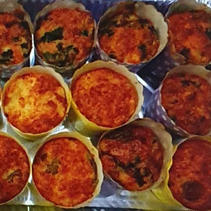 מאפינס גבינה ועלי מנגולד