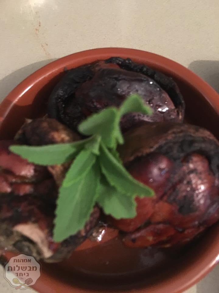 פטריות ממולאות לעצלנים 