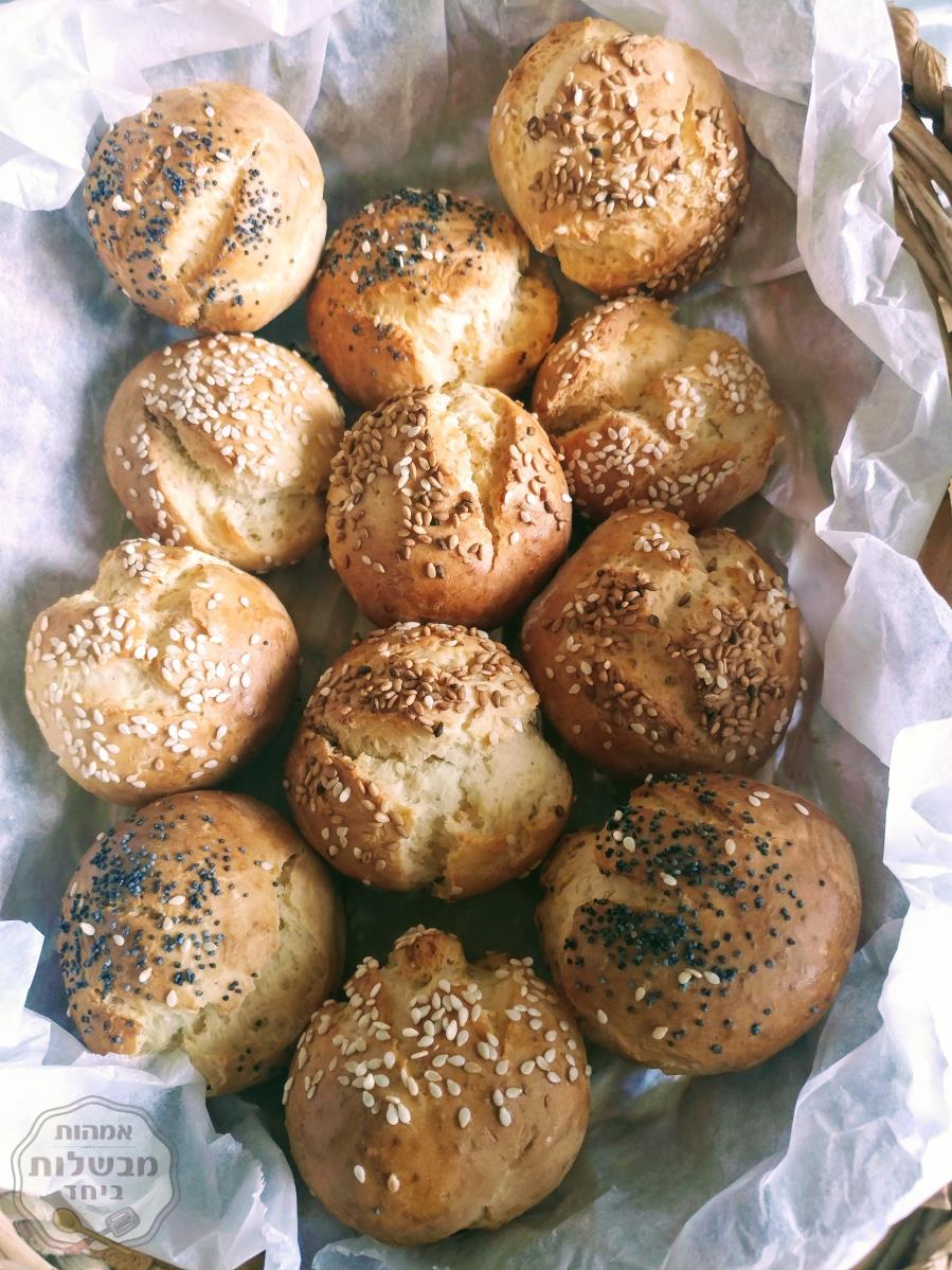 לחמניות כשרות לפסח ממכרות של סבתא לאה