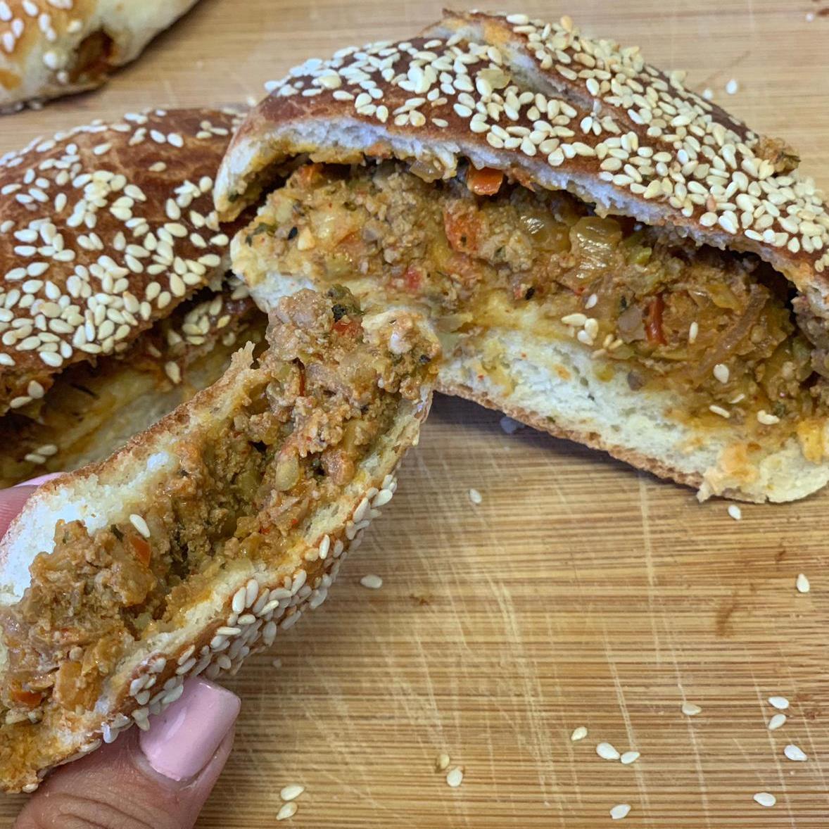 לחמניות ממולאות כבד עוף