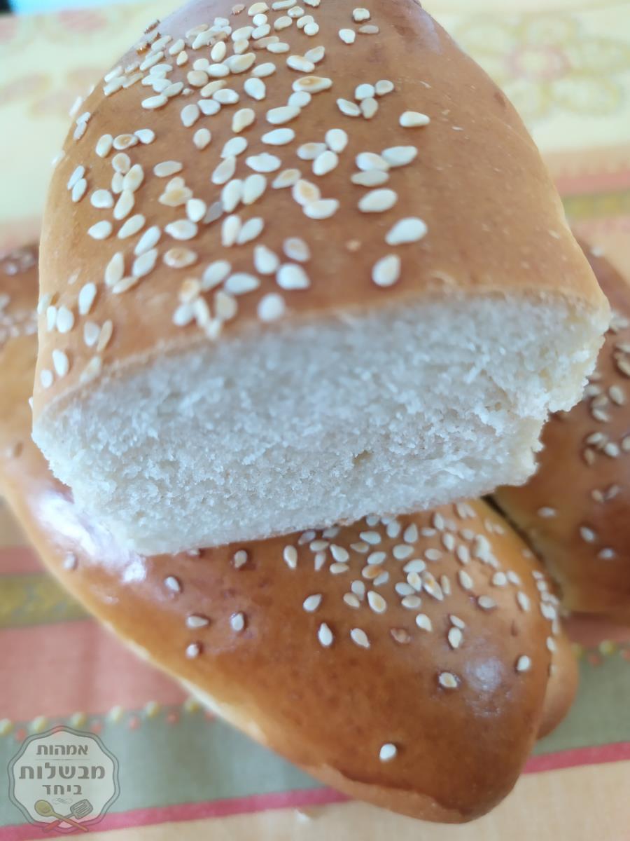 לחמניות רכות ללא ביצים 