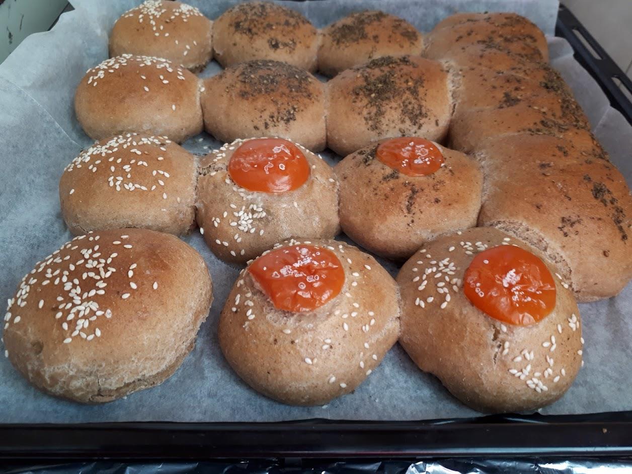 לחמניות מקמח כוסמין