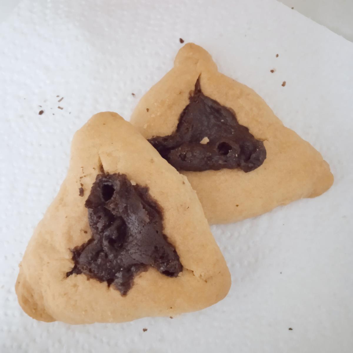 אוזני המן במילוי שוקולד