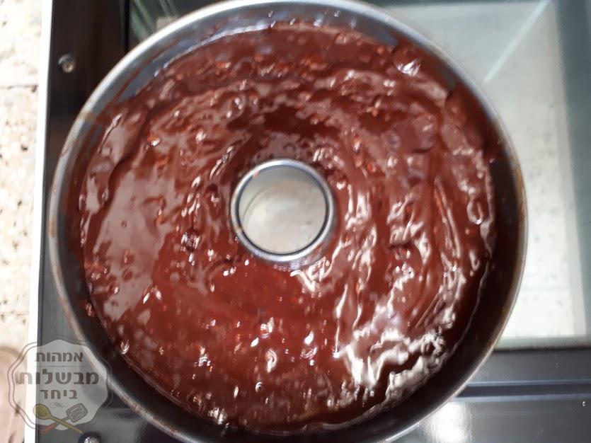 עוגה כושית קלה ומהירה