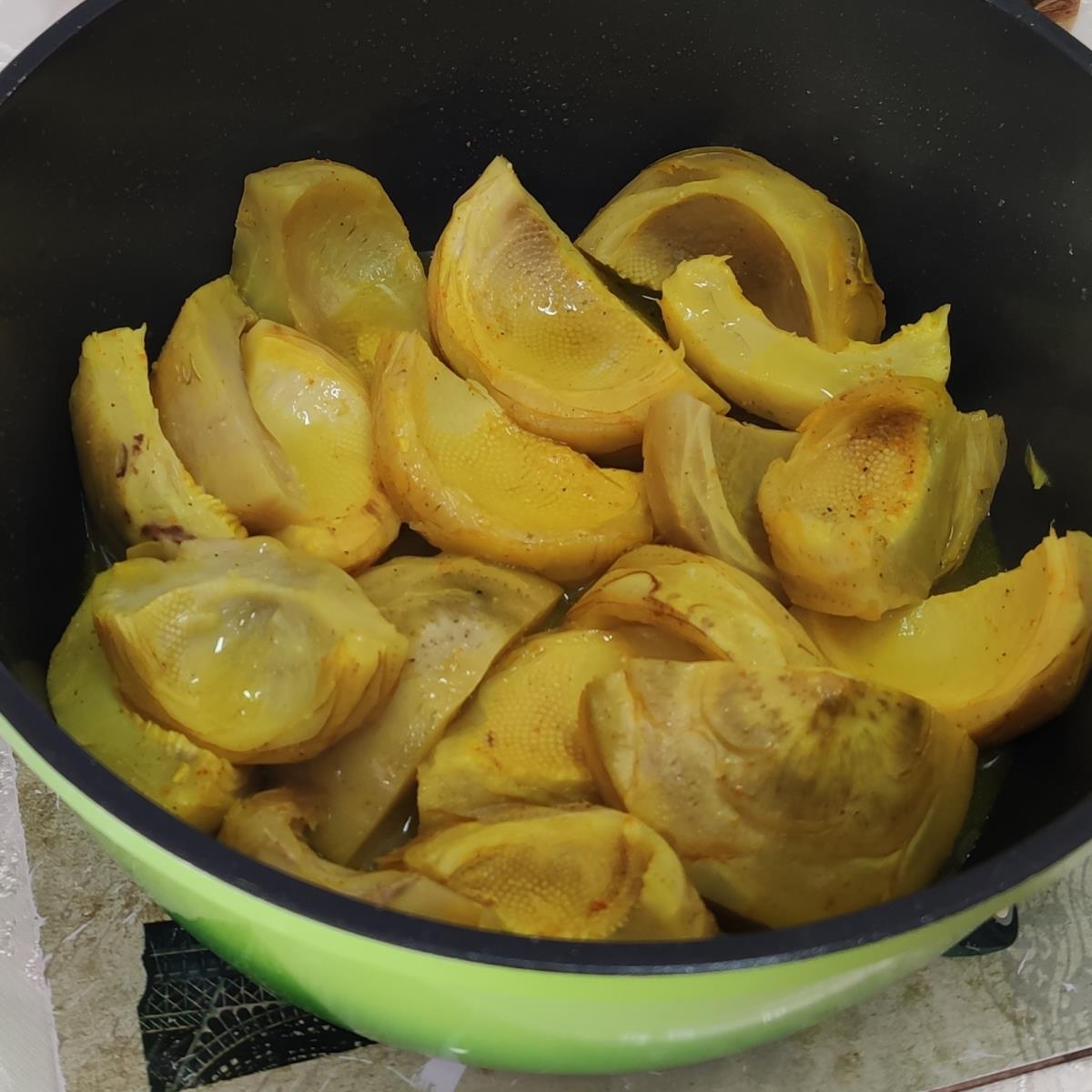 תחתיות ארטישוק מבושלות 