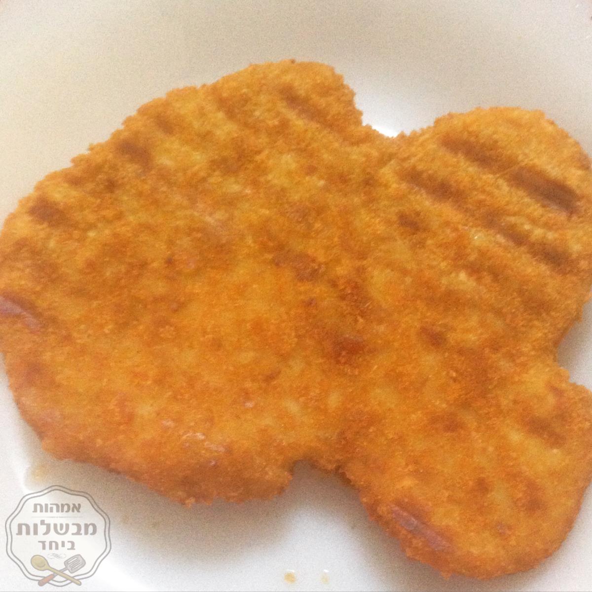 שניצל צ׳יפס ביתי😋