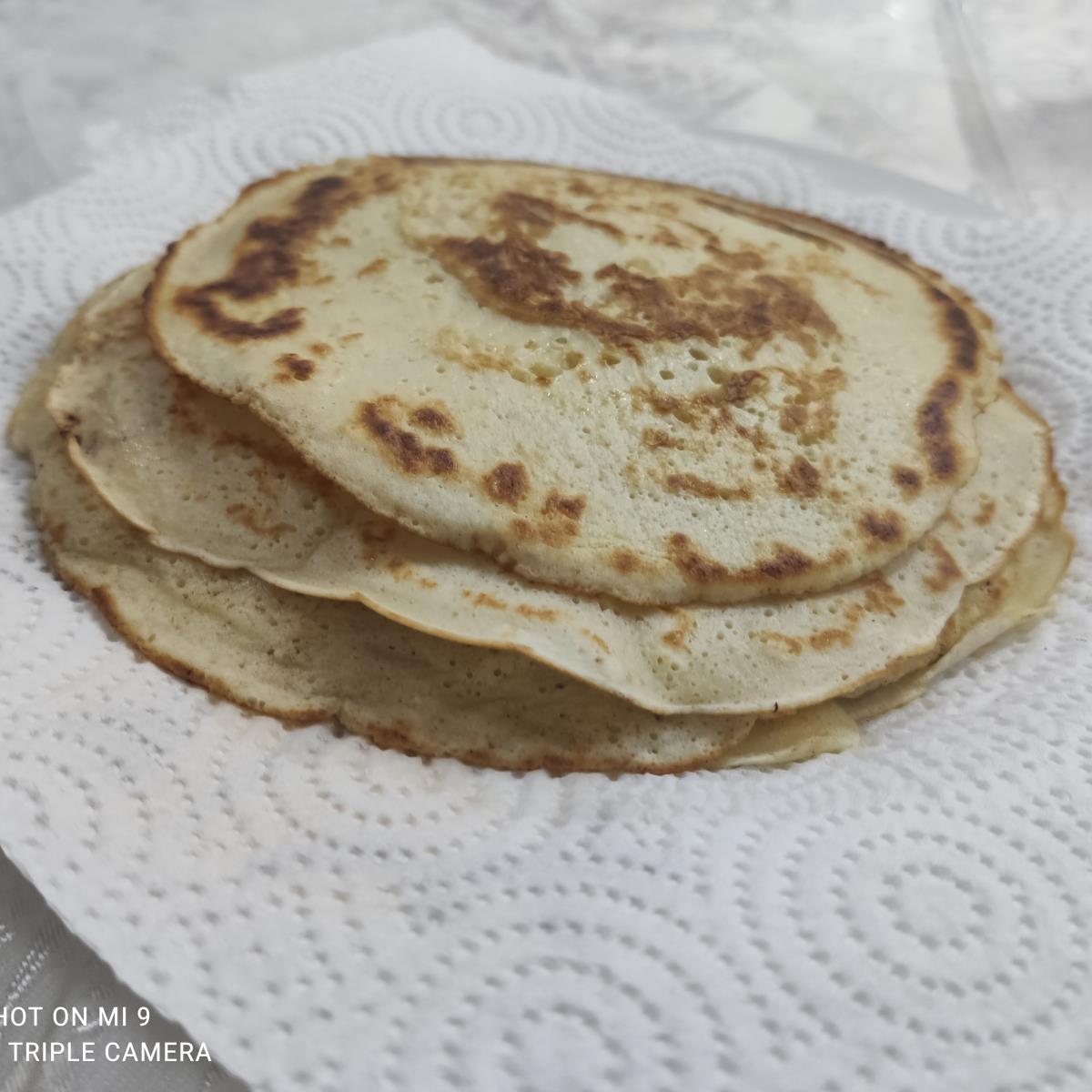 פנקייק מקמח כוסמין לבן
