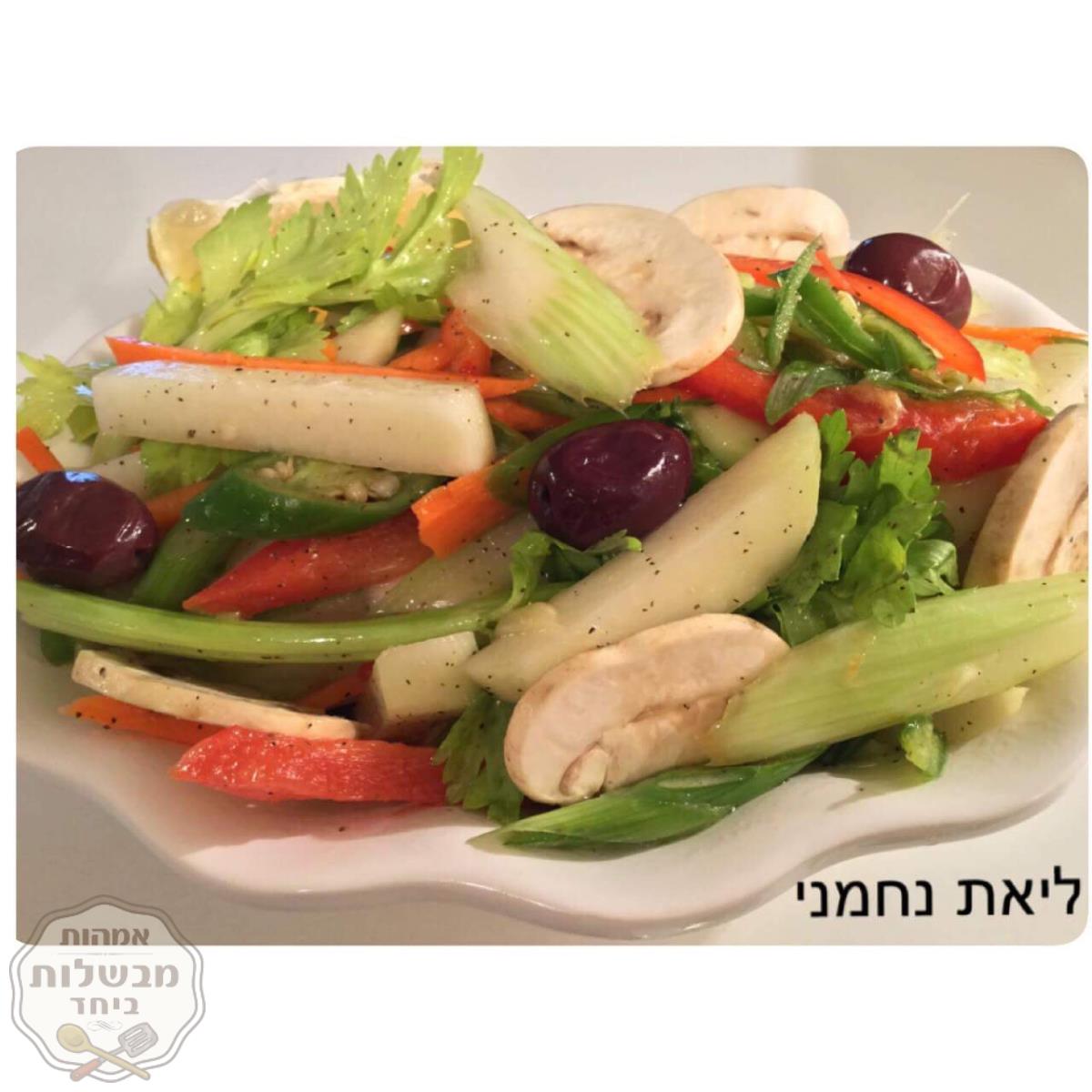 סלט קולורבי נדיר 