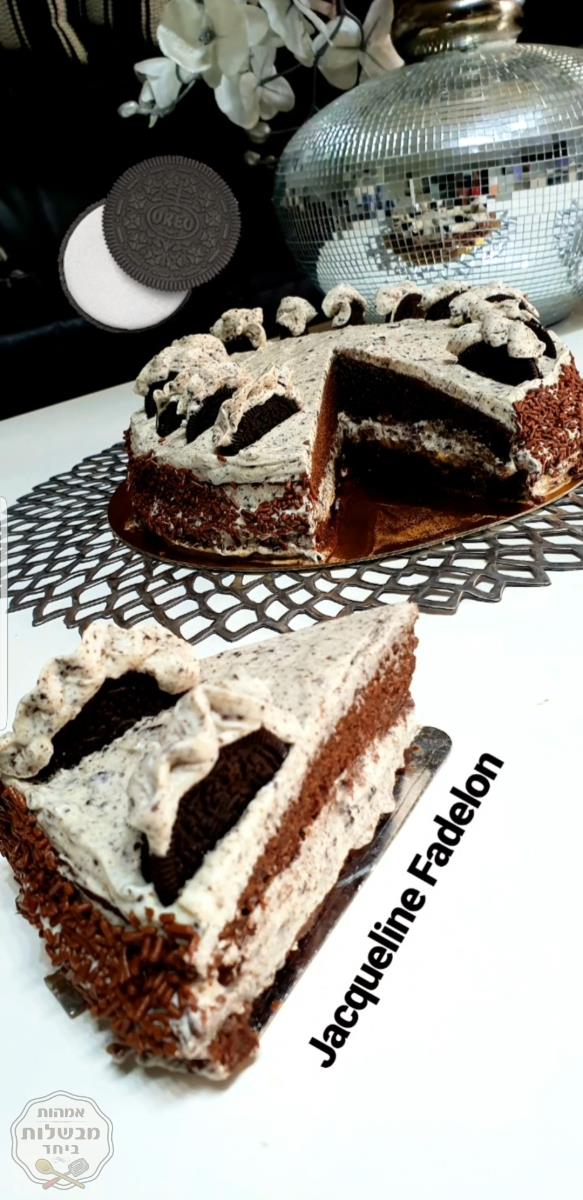 עוגת אוראו עם קרם שונטולי שוקולד לבן מתכון של שימי קלף 🥉🥈🏆 
