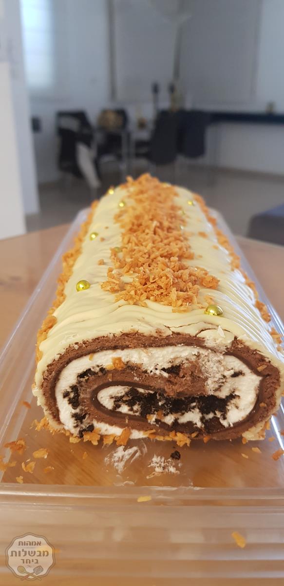 רולדת וניל , פירורי אוראו ושוקולד לבן