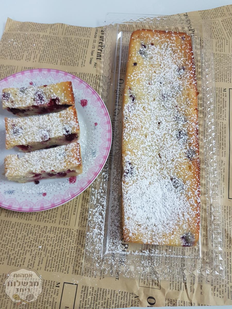 עוגת דובדבנים ויוגורט מושלמת