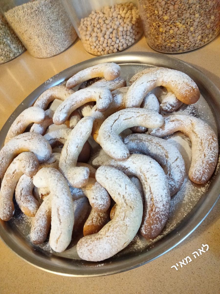 עוגיות סהרוני לימון בניחוח משגע של סבתא לאה 