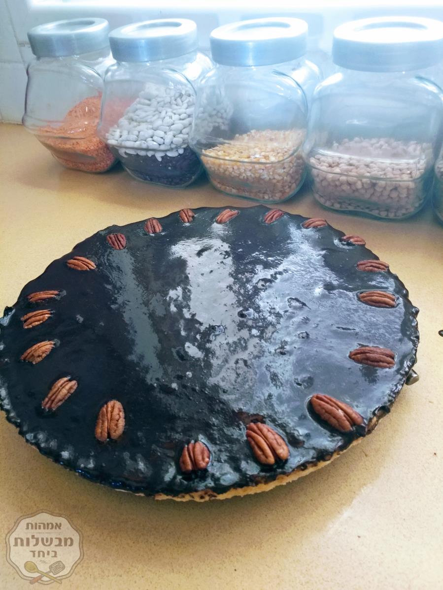 פאי שוקולד עשיר טבעוני של סבתא לאה