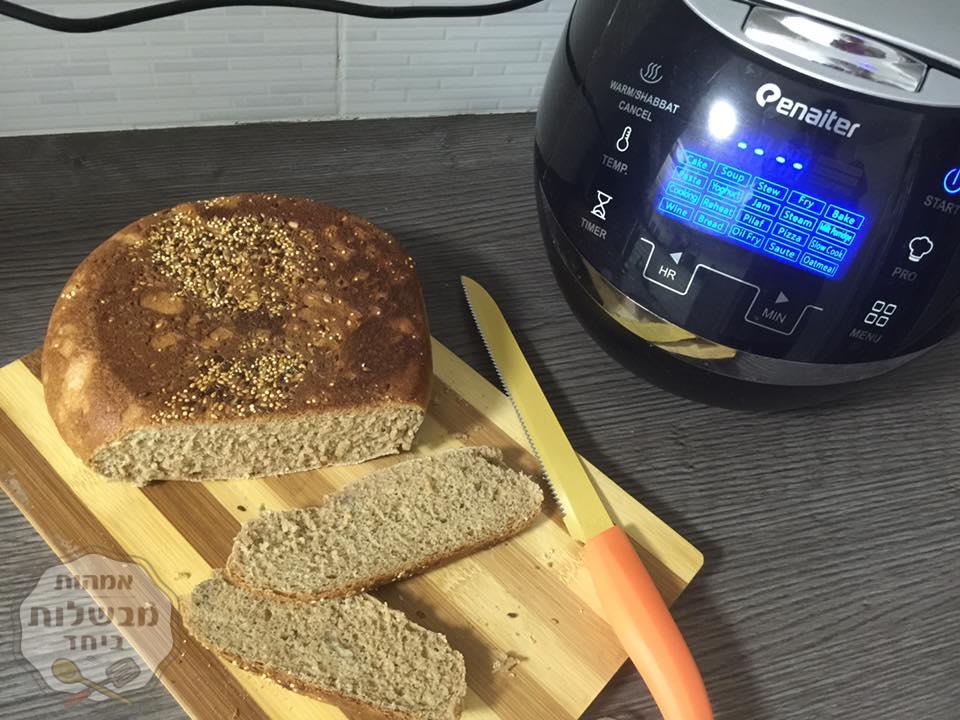 לחם דגנים עם אגוזי פקאן, זירעונים... עם איזי קוק