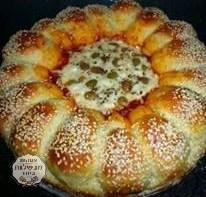 פיצה בצורת פרח משגעת