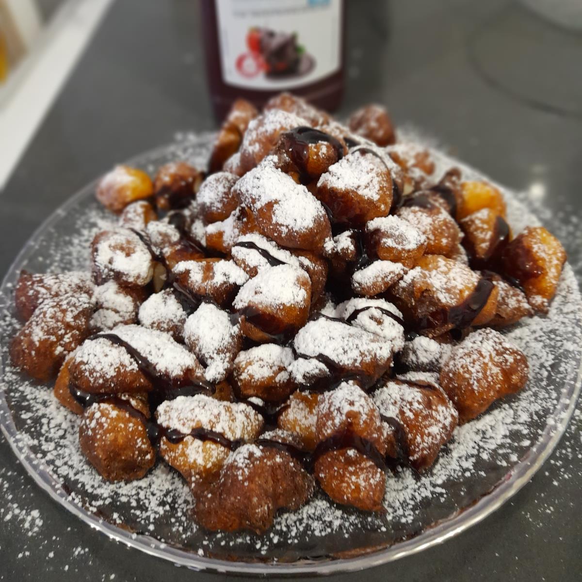 מיני סופגניות קלילות 😋
