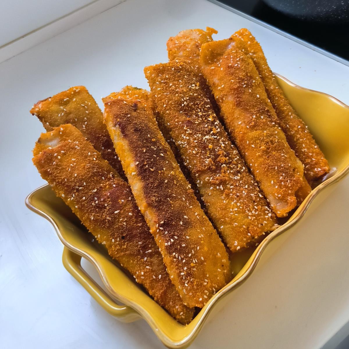 טורטיה ממולאת בשר טחון ופטריות 