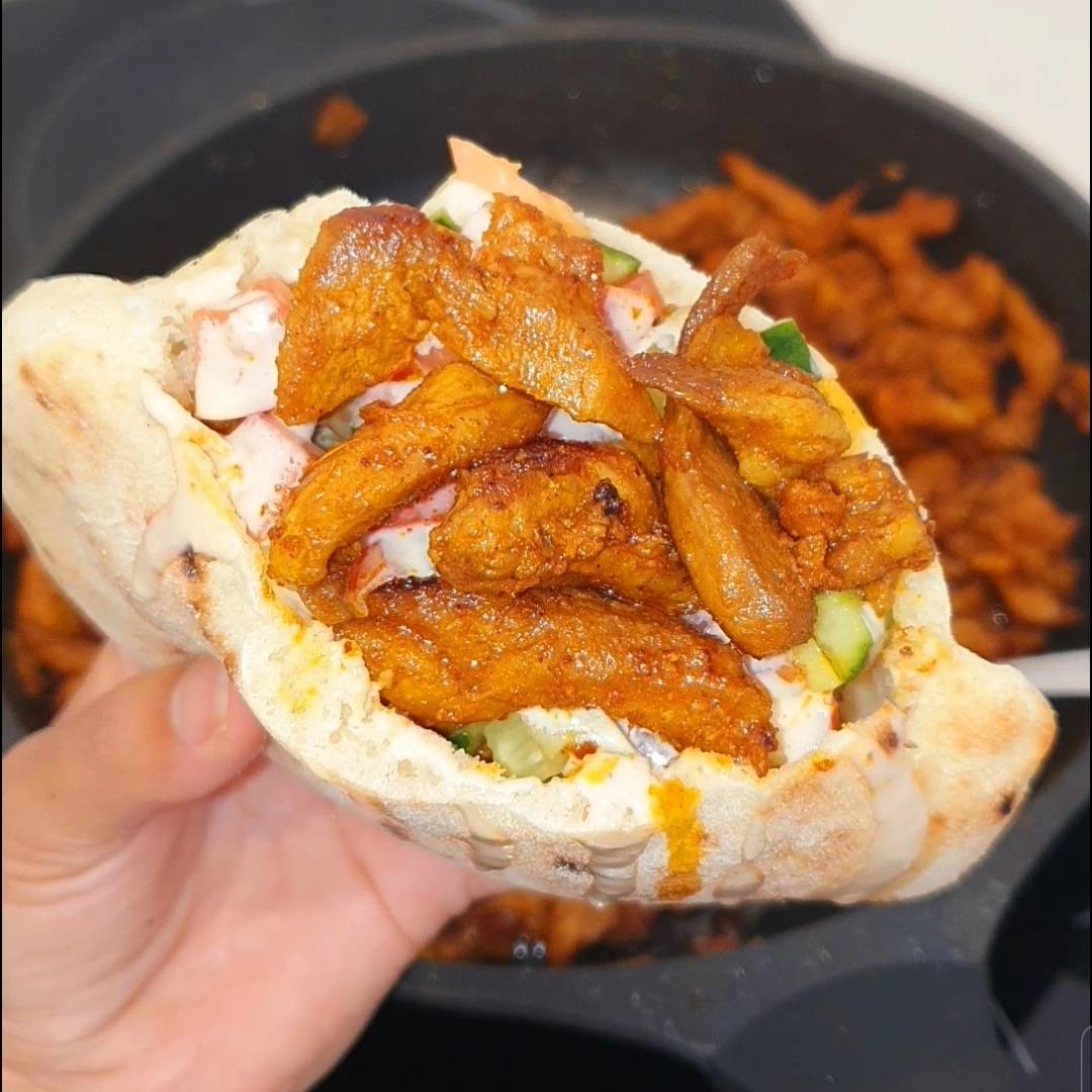שווארמה עם בצל מטוגן🔥❤