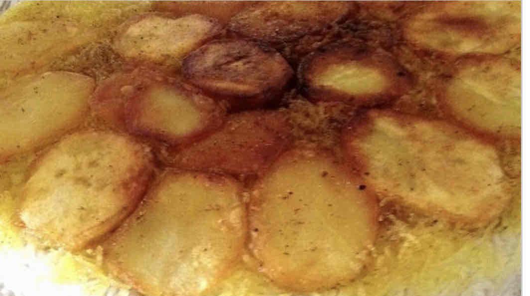 אורז עם תחתית תפוחי אדמה