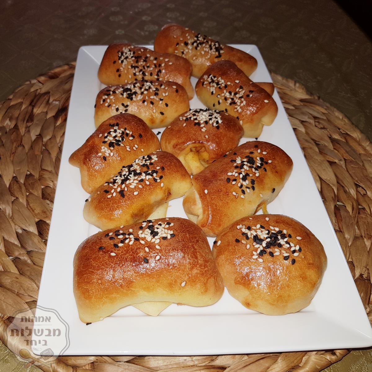 מיני לחמניות המלית חזה עוף טחון