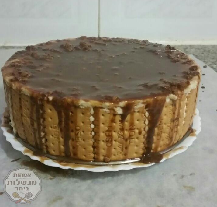 עוגת ביסקוטים הספירלית