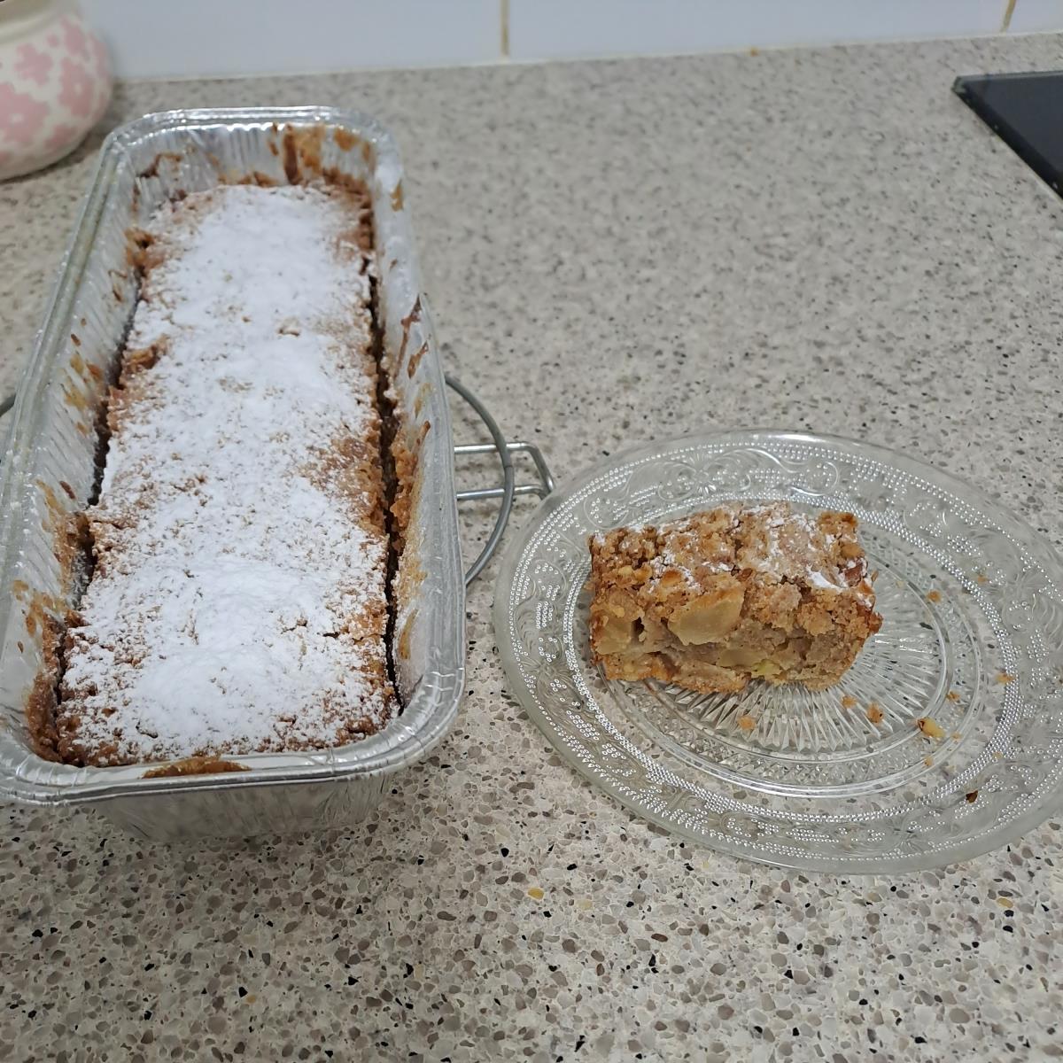 עוגת תפוחים בחושה פרווה