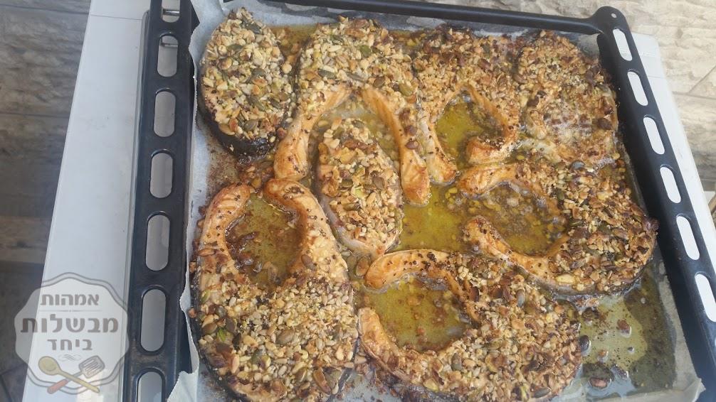 סלמון בפיצוחים