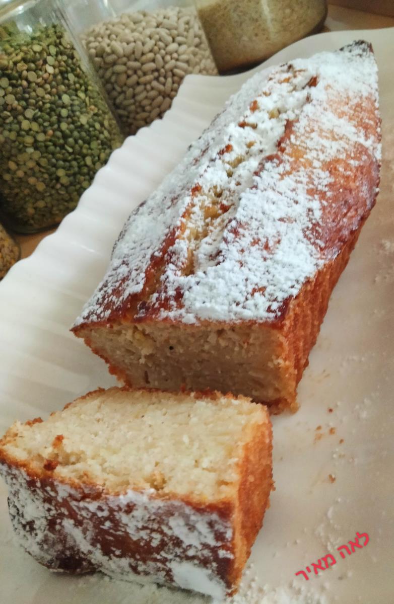 עוגת תפוחים קוקוס בחושה מושלמת (5 דקות) של סבתא לאה 