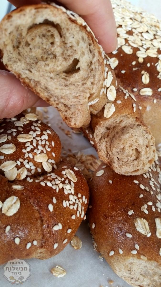לחם /לחמניות מקמח מלא !!!