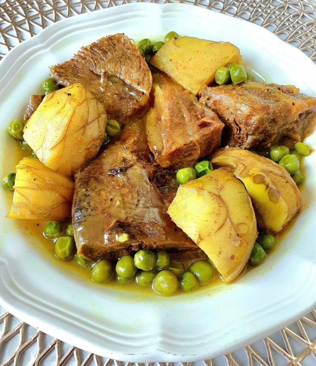 בשר אפונה וארטישוק
