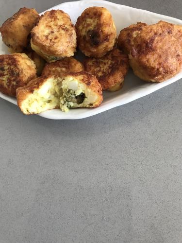 קציצות תפוח אדמה ממולא בבשר